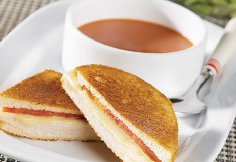 Image of Hearty Grilled Turkey & Cheese Panini, Campbells Kitchen