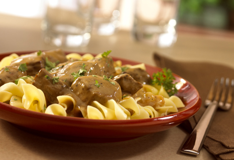 Image of Classic Beef Stroganoff, Campbells Kitchen