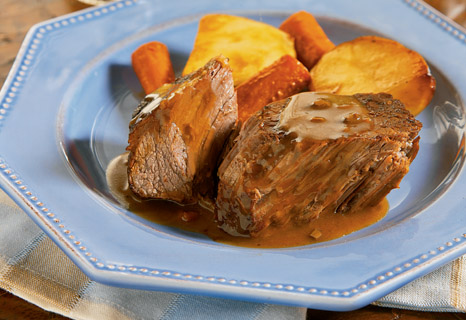 Image of Slow Cooker Savory Pot Roast, Campbells Kitchen