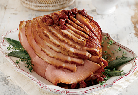 Image of Cherry & Port Glazed Ham, Campbells Kitchen