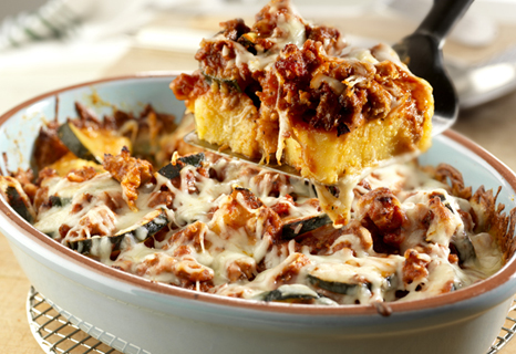 Image of Polenta Sausage Bake, Campbells Kitchen