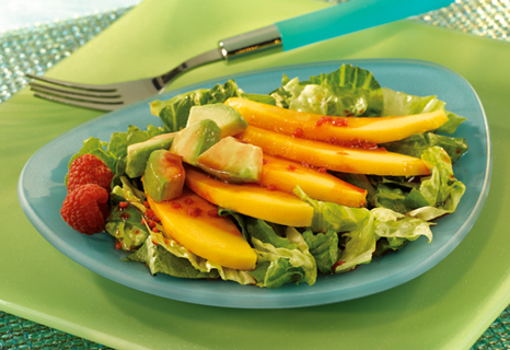 Image of Mango & Avocado Salad With Açai Berry Vinaigrette, Campbells Kitchen