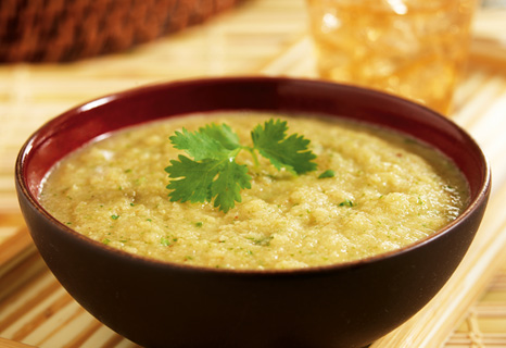 Image of Roasted Cauliflower Soup With Curry And Ginger, Campbells Kitchen