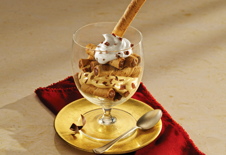 Image of Coffee Cream And Chocolate Pirouette Parfaits, Campbells Kitchen