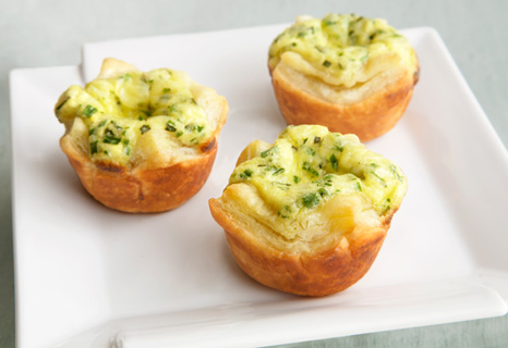 Image of Fresh Herb Mini Quiches, Campbells Kitchen