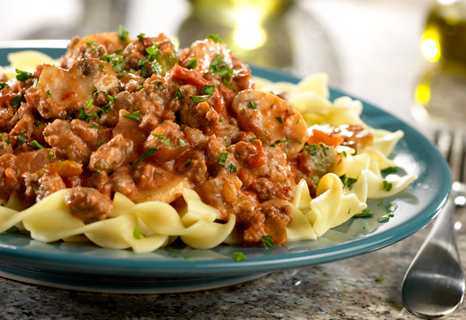 Image of Skillet Picante Beef Stroganoff, Campbells Kitchen