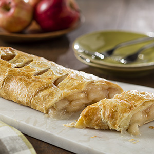 apple strudel pie