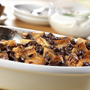 Chocolate-Cinnamon Bread Pudding