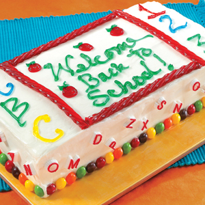 Cake Decorating School on School Cake  Craft Stores Have A Variety Of Cake Decorations