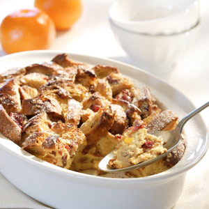 Cranberry Orange Bread Pudding