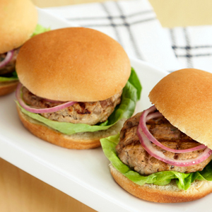 Hearty Chicken & Portobello Sliders