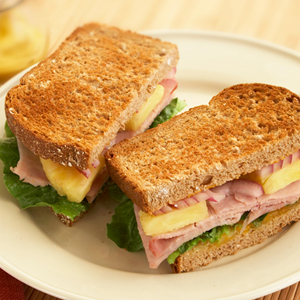 Hawaiian Ham Sandwiches
