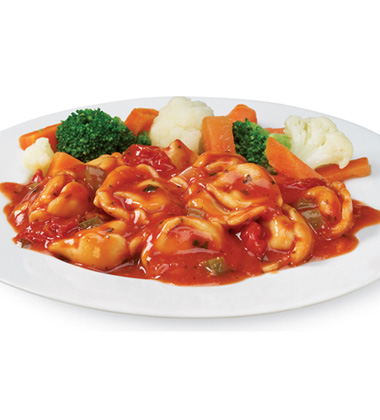 Fromage Tortellini dans sauce marinara Fromage Tortellini dans sauce marinara