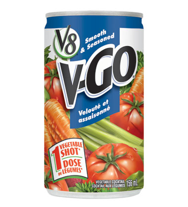 V8 V-GO Vegetable Cocktail V8 V-GO Vegetable Cocktail