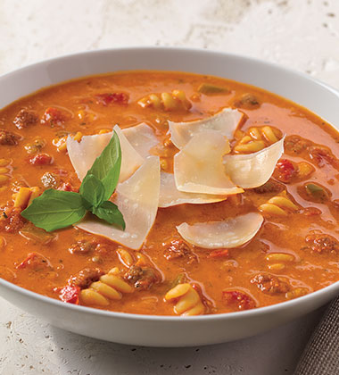 VERVE® ZUPPA ALLA BOLOGNESE WITH SWEET PEPPERS VERVE® ZUPPA ALLA BOLOGNESE WITH SWEET PEPPERS