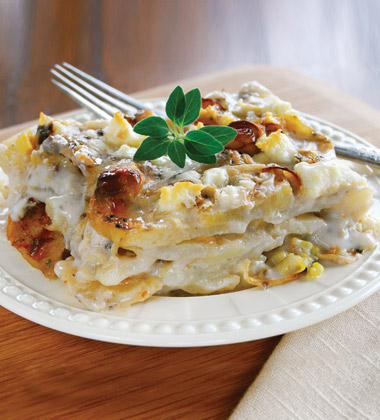 Greek Potatoes au Gratin Greek Potatoes au Gratin