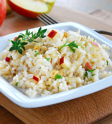 Apple & Brown Rice Pilaf Apple & Brown Rice Pilaf