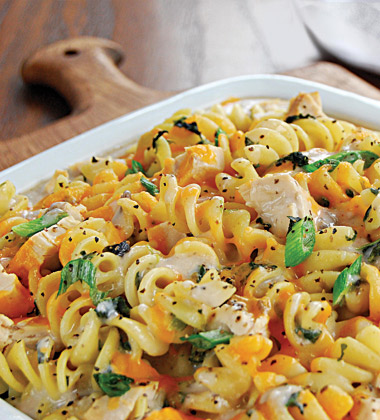 Spinach & Cheese Fusilli Chicken Spinach & Cheese Fusilli Chicken