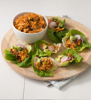Chipotle Chicken Lettuce Tacos Chipotle Chicken Lettuce Tacos