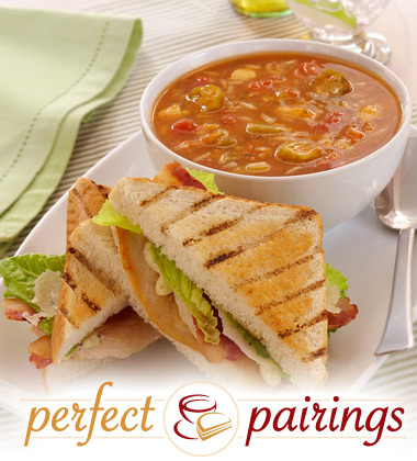 Perfect Pairings: Creole Chicken Gumbo with Spicy Chicken Caesar Salad Sandwich Perfect Pairings: Creole Chicken Gumbo with Spicy Chicken Caesar Salad Sandwich