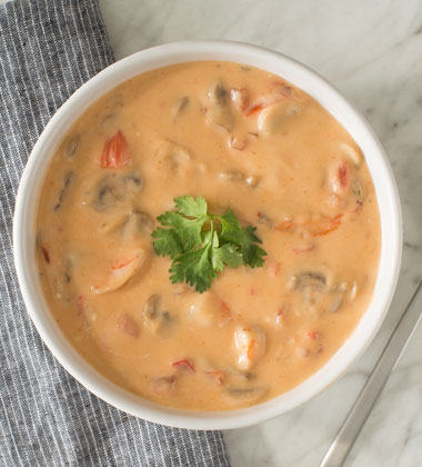 Chicken and Shrimp Tom Yum Soup Chicken and Shrimp Tom Yum Soup