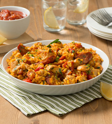 Chicken and Chorizo Paella Chicken and Chorizo Paella