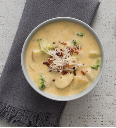 Gnocchi and Broccoli Cheddar Soup Gnocchi and Broccoli Cheddar Soup
