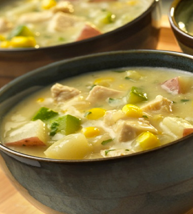 Hearty Chicken & Vegetable Chowder Hearty Chicken & Vegetable Chowder