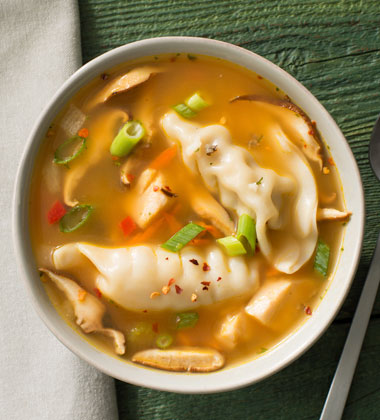 Hot and Sour Dumpling Hot and Sour Dumpling