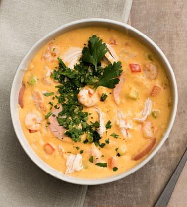 Loaded Lobster & Sausage Gumbo Loaded Lobster & Sausage Gumbo