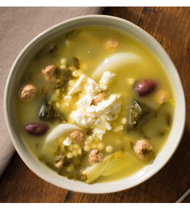 Mediterranean Meatball Soup Mediterranean Meatball Soup