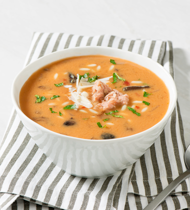 Puttanesca Soup with Orzo Puttanesca Soup with Orzo