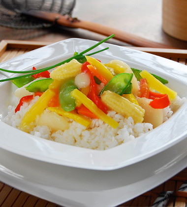 Oriental Glazed Vegetables Oriental Glazed Vegetables
