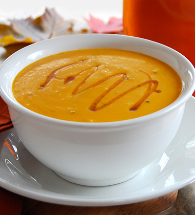 Cream of Carrot Soup with a Touch of Maple Cream of Carrot Soup with a Touch of Maple