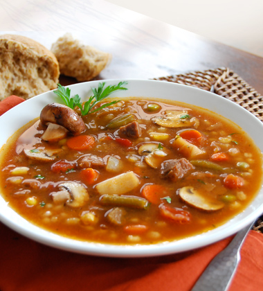 Country Mushroom Beef Barley Soup Country Mushroom Beef Barley Soup