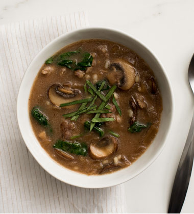 Sausage and Barley Mushroom Soup Sausage and Barley Mushroom Soup