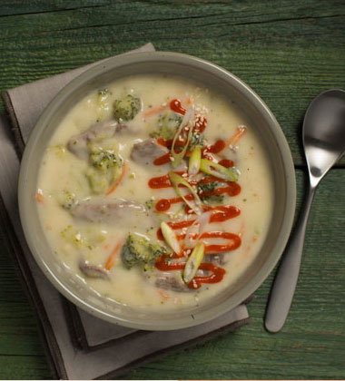 Sesame Beef and Broccoli Soup Sesame Beef and Broccoli Soup