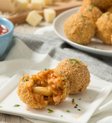 Tortilla-Crusted Arancini Tortilla-Crusted Arancini