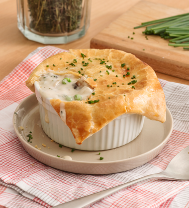 Chicken and Crab Pot Pie Chicken and Crab Pot Pie