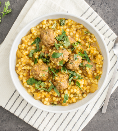 Moroccan Meatball and Couscous Stew Moroccan Meatball and Couscous Stew