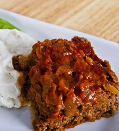 Onion Crusted Meatloaf Onion Crusted Meatloaf