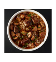 Roasted Beef, Mushroom and Barley soup Roasted Beef, Mushroom and Barley soup