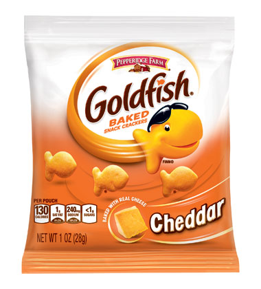 GOLDFISH® SNACK CRACKERS - CHEDDAR
GOLDFISH® SNACK CRACKERS - CHEDDAR