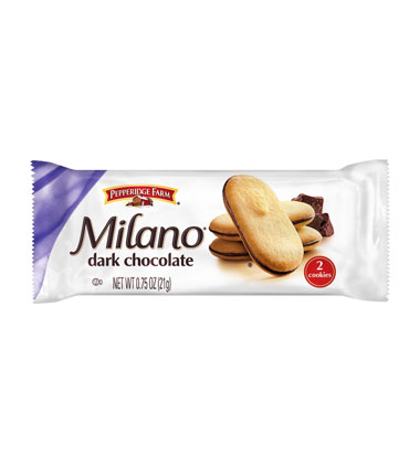 PEPPERIDGE FARM® MILANO® COOKIES PORTION PACK
PEPPERIDGE FARM® MILANO® COOKIES PORTION PACK