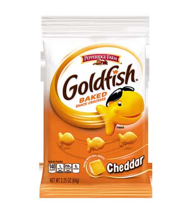 GOLDFISH® BAKED SNACK CRACKERS - CHEDDAR
GOLDFISH® BAKED SNACK CRACKERS - CHEDDAR