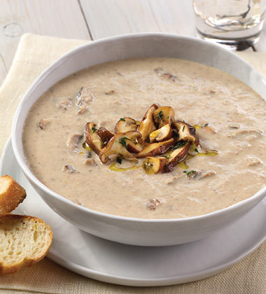 CAMPBELL'S® RESERVE MUSHROOM BRIE BISQUE WITH MADEIRA WINE
CAMPBELL'S® RESERVE MUSHROOM BRIE BISQUE WITH MADEIRA WINE
