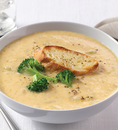 CAMPBELL'S® RESERVE CREAMY BROCCOLI & CHEDDAR SOUP
CAMPBELL'S® RESERVE CREAMY BROCCOLI & CHEDDAR SOUP