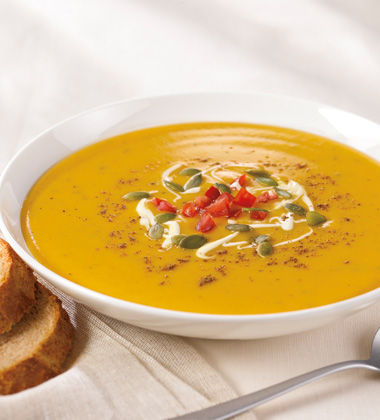 CAMPBELL'S® RESERVE BUTTERNUT SQUASH SOUP WITH CURRY
CAMPBELL'S® RESERVE BUTTERNUT SQUASH SOUP WITH CURRY
