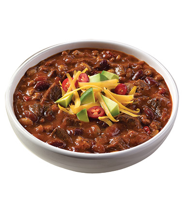 CAMPBELL'S® RESERVE STEAK AND BEEF CHILI
CAMPBELL'S® RESERVE STEAK AND BEEF CHILI
