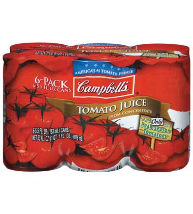 TOMATO JUICE
TOMATO JUICE